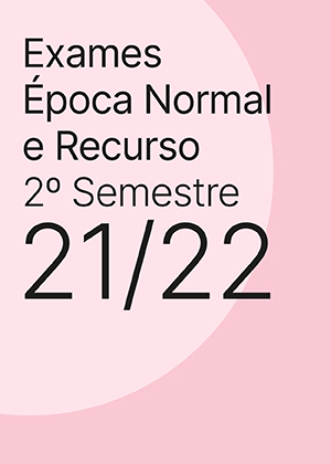 Exames época normal e recurso