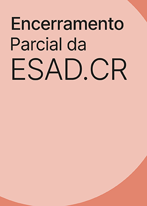 Encerramento Parcial da ESAD.CR