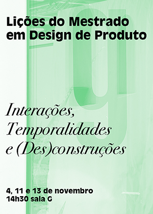 Lições do Mestrado em Design de Produto￼