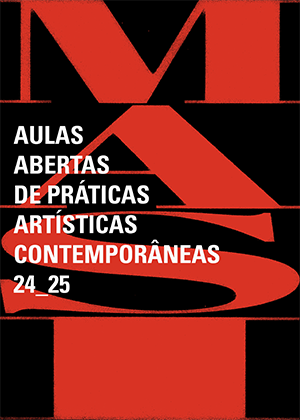 AULAS ABERTAS DE PRÁTICAS ARTÍSTICAS CONTEMPORÂNEAS