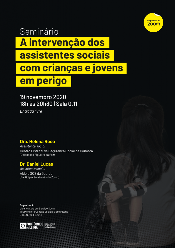 Seminário A intervenção dos  assistentes sociais  com crianças e jovens  em perigo