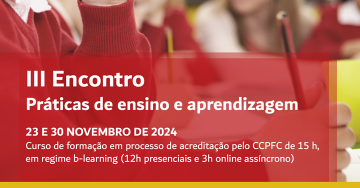 III Encontro – Práticas de ensino e aprendizagem