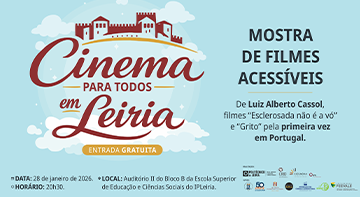 Sessão de cinema acessível em Leiria – Cinema para Todos! | 28 de janeiro – 20h30 | Auditório 2 ESECS