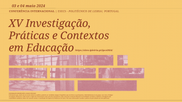 <strong>XV Conferência Internacional de Investigação, Práticas e Contextos em Educação (IPCE)</strong> 30 e 31 de Outubro de 2026