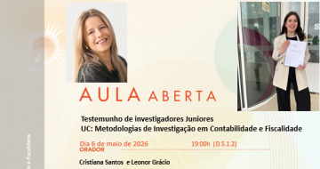 Testemunho de investigadores Juniores