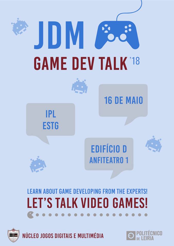 cartaz JDM - Game Dev Talk