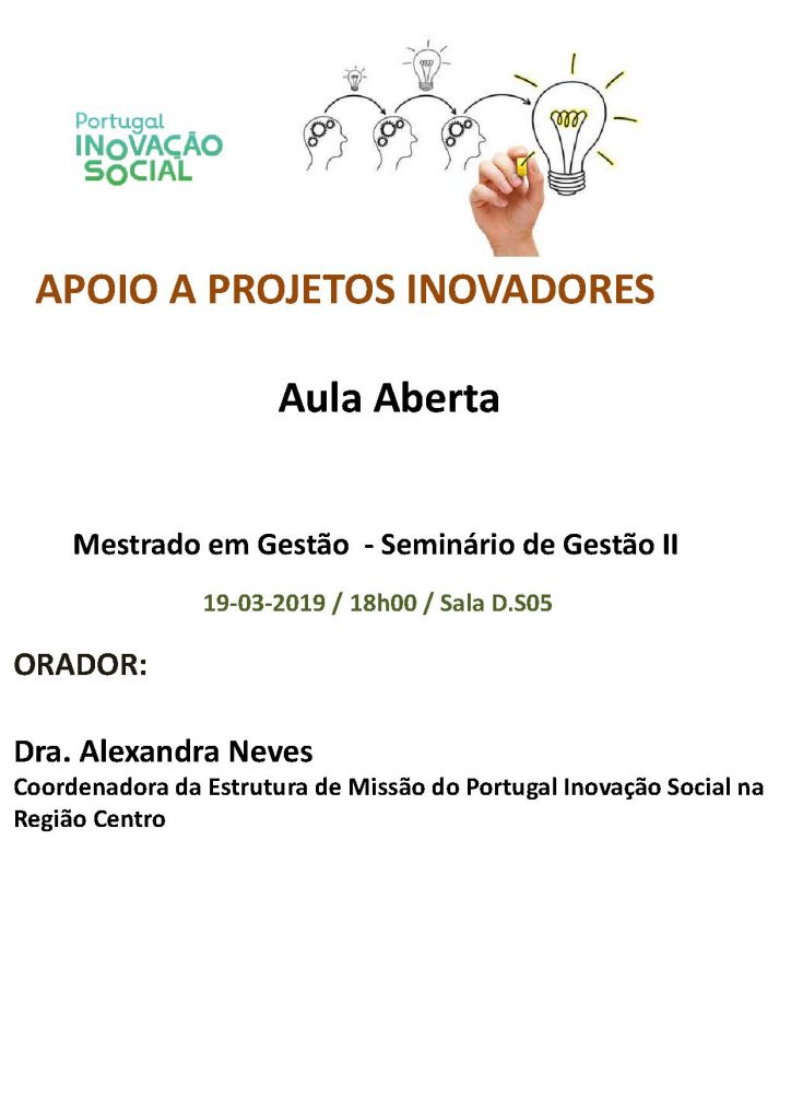 2019_03_19 Aula Aberta 19-03-2019_Alexandra Neves