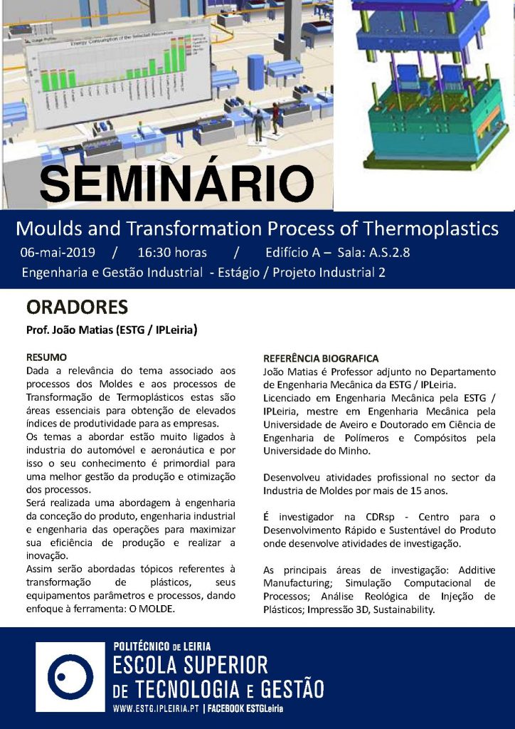 2019_05_06 SeminÃ¡rio - Moulds and ProcessTermoplasticTransform_06-05-19