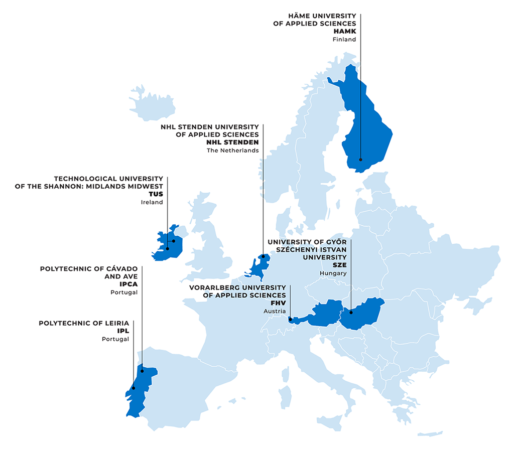 Mapa da RUN-EU.